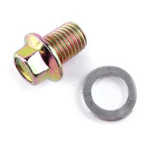 Parafuso Dreno Oleo 12X15Mm Rosca 1.50 Com Arruela Vedacao 12X1,8Mm Ch12