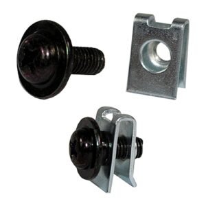 Parafuso Com Presilha 5X11.5 Para Fixar Bico Frontal E Carenagem Do Farol