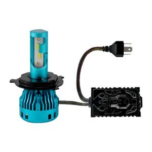 Lampada Led H4 25-30W Ac/Dc 12V 9-80V 4000Lm 7500K