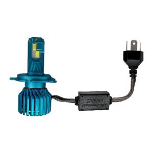 Lampada Led H4 45/55W Ac/Dc 12V 9-80V 8000Lm 7500K